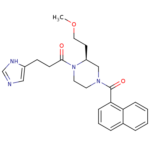 Chemical structure of BindingDB Monomer ID 50083426