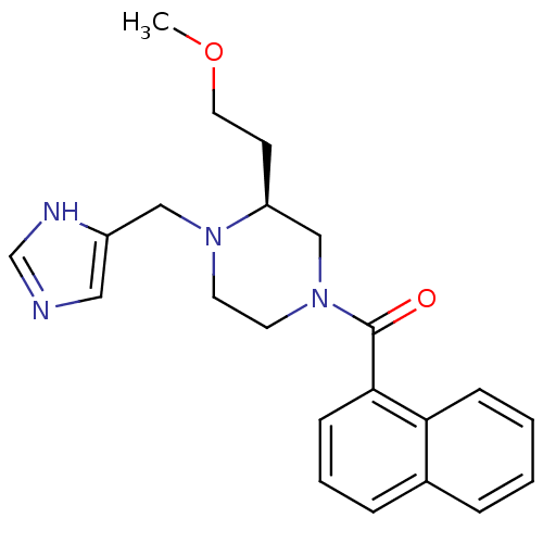 Chemical structure of BindingDB Monomer ID 50083430