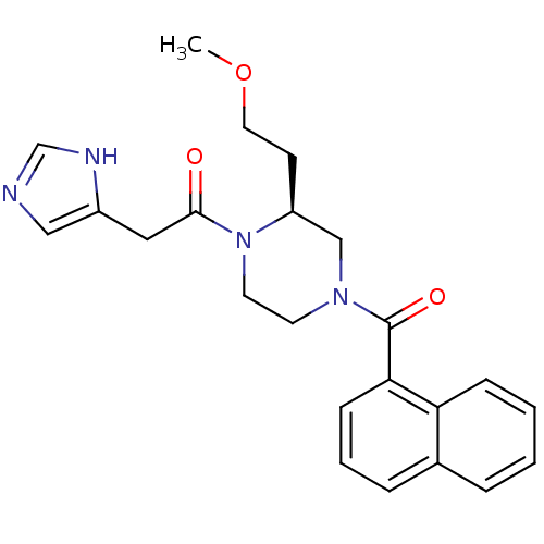 Chemical structure of BindingDB Monomer ID 50083442