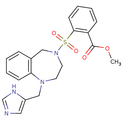 Chemical structure of BindingDB Monomer ID 50083445