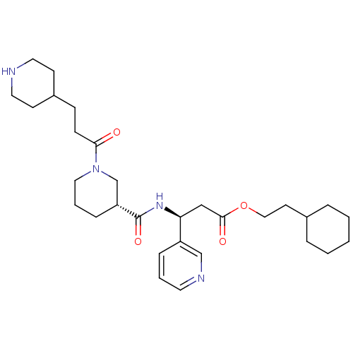 Chemical structure of BindingDB Monomer ID 50083454