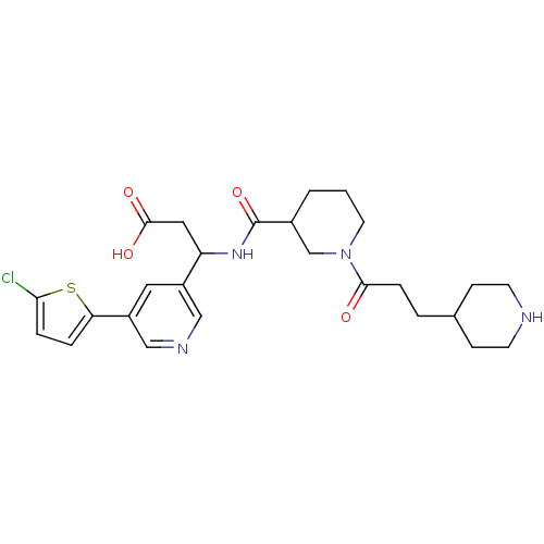 Chemical structure of BindingDB Monomer ID 50083458