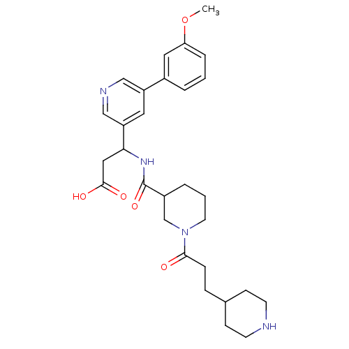 Chemical structure of BindingDB Monomer ID 50083464