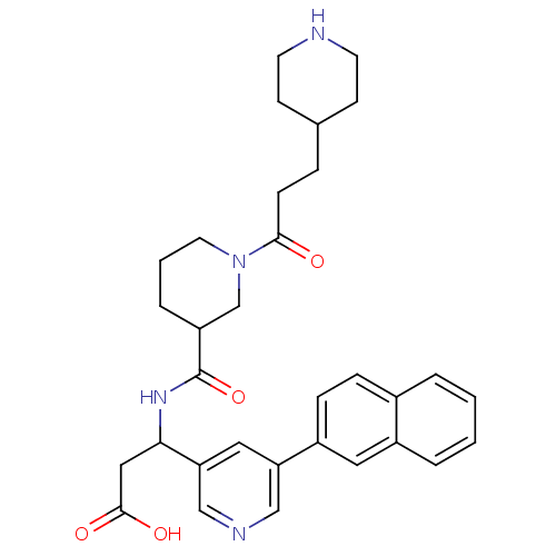 Chemical structure of BindingDB Monomer ID 50083484