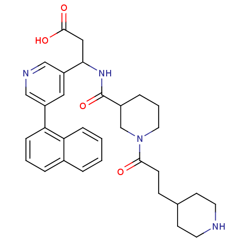 Chemical structure of BindingDB Monomer ID 50083486