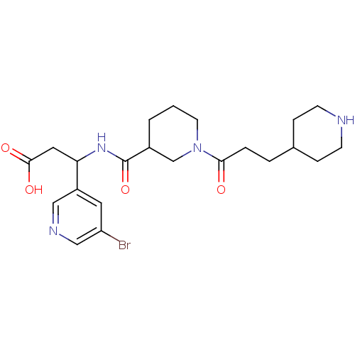 Chemical structure of BindingDB Monomer ID 50083493