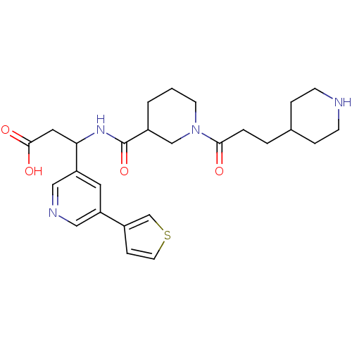 Chemical structure of BindingDB Monomer ID 50083494
