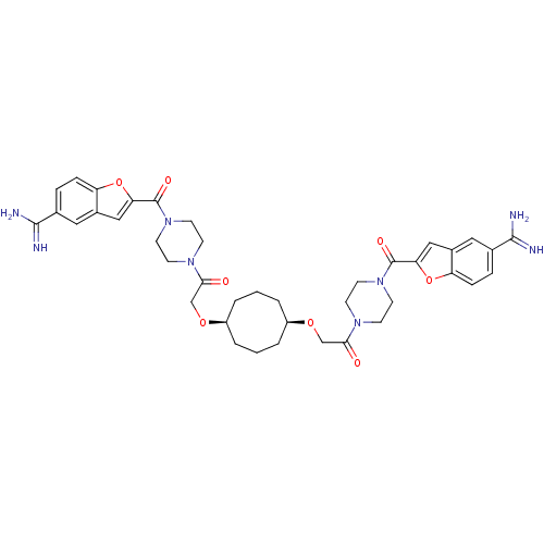 Chemical structure of BindingDB Monomer ID 50083556