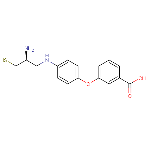 Chemical structure of BindingDB Monomer ID 50083589