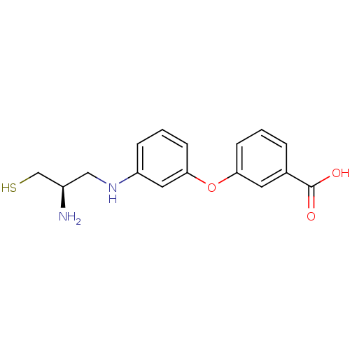 Chemical structure of BindingDB Monomer ID 50083595