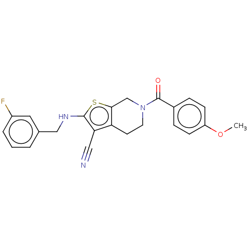 Chemical structure of BindingDB Monomer ID 50083633