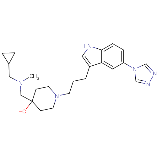 Chemical structure of BindingDB Monomer ID 50083653