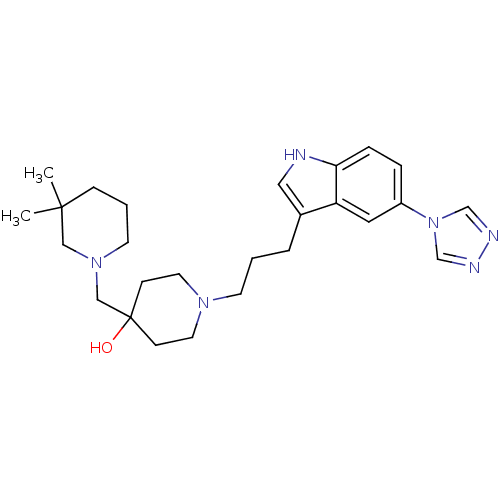 Chemical structure of BindingDB Monomer ID 50083662