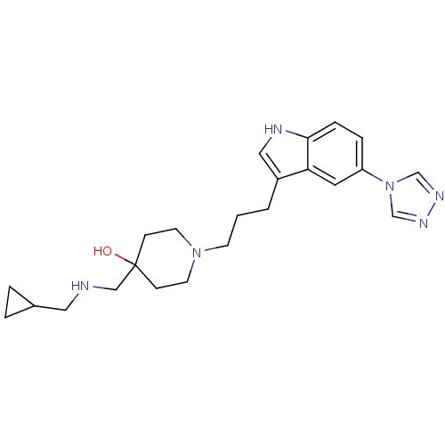 Chemical structure of BindingDB Monomer ID 50083663