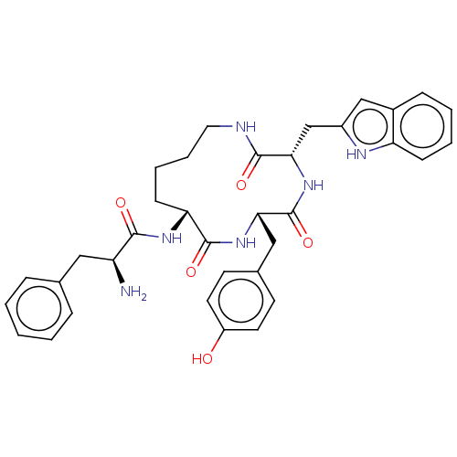 Chemical structure of BindingDB Monomer ID 50083730