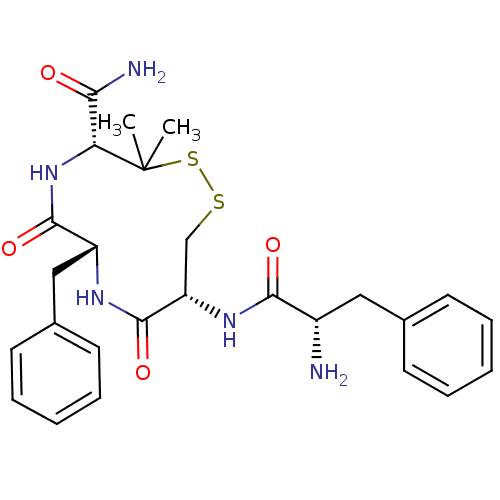 Chemical structure of BindingDB Monomer ID 50083732