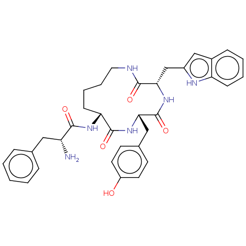 Chemical structure of BindingDB Monomer ID 50083733