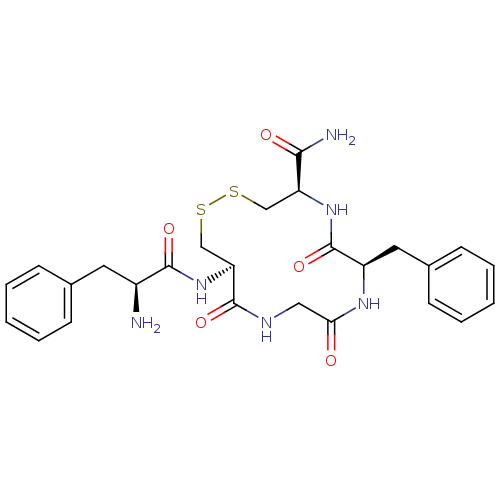 Chemical structure of BindingDB Monomer ID 50083737