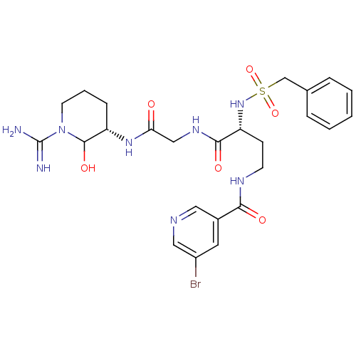 Chemical structure of BindingDB Monomer ID 50083745
