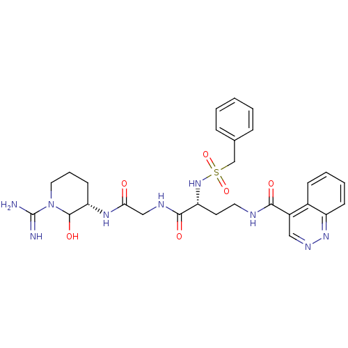 Chemical structure of BindingDB Monomer ID 50083747