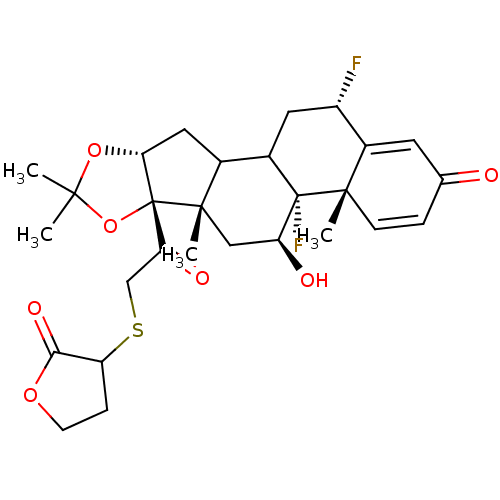 Chemical structure of BindingDB Monomer ID 50083757