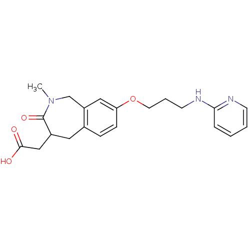 Chemical structure of BindingDB Monomer ID 50083762