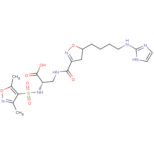Chemical structure of BindingDB Monomer ID 50083771