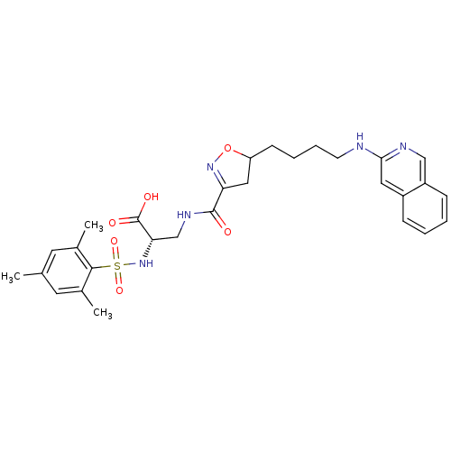 Chemical structure of BindingDB Monomer ID 50083777