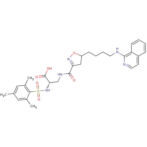 Chemical structure of BindingDB Monomer ID 50083779