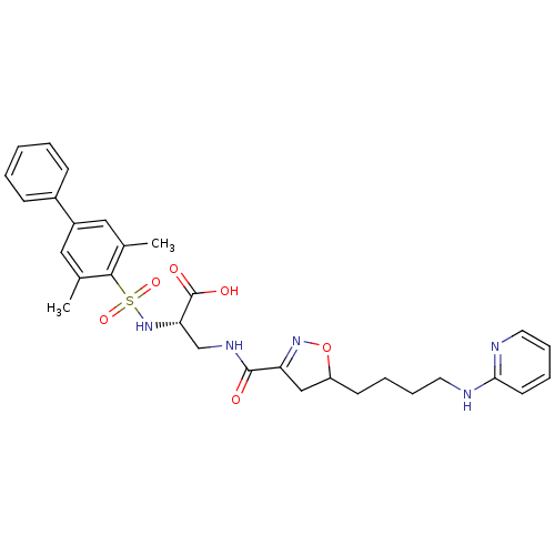 Chemical structure of BindingDB Monomer ID 50083780