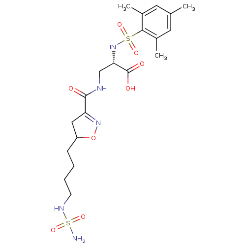 Chemical structure of BindingDB Monomer ID 50083782