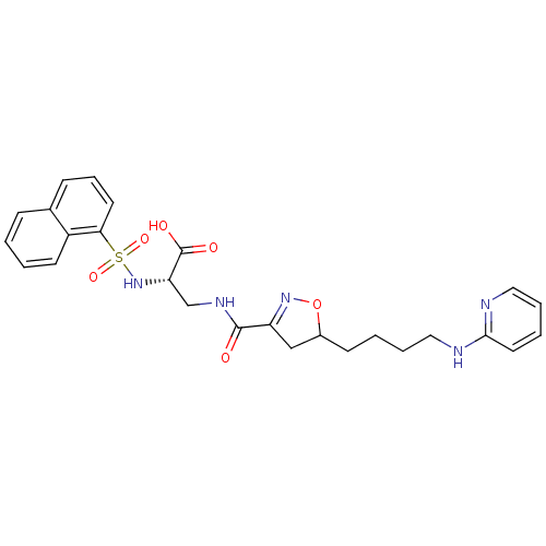 Chemical structure of BindingDB Monomer ID 50083784