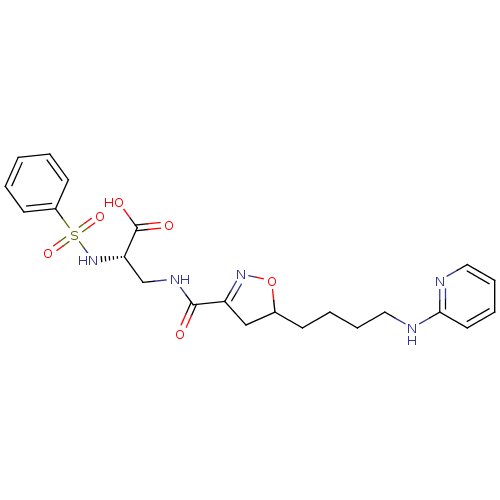 Chemical structure of BindingDB Monomer ID 50083786