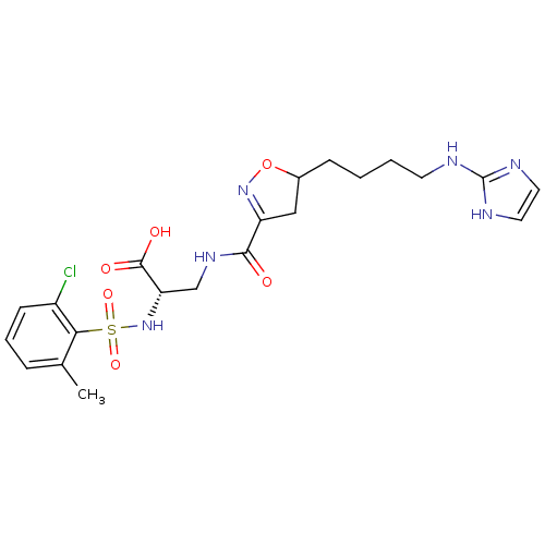 Chemical structure of BindingDB Monomer ID 50083788