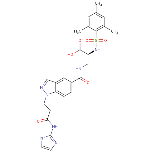 Chemical structure of BindingDB Monomer ID 50083794