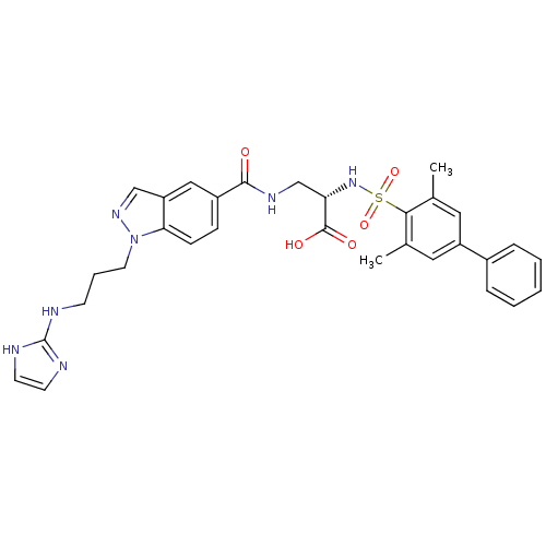 Chemical structure of BindingDB Monomer ID 50083797