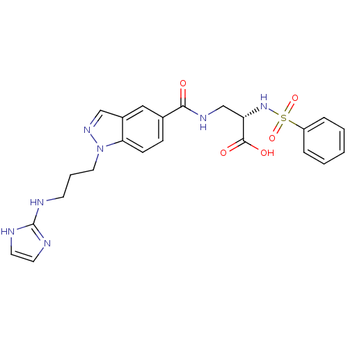 Chemical structure of BindingDB Monomer ID 50083799