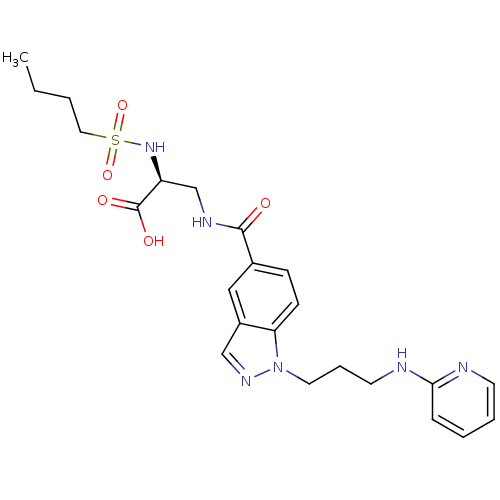 Chemical structure of BindingDB Monomer ID 50083800