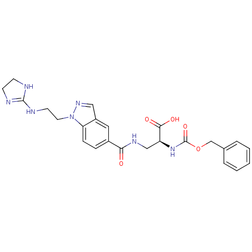 Chemical structure of BindingDB Monomer ID 50083801