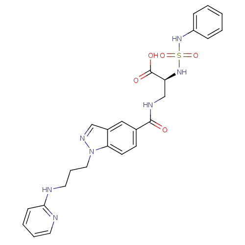 Chemical structure of BindingDB Monomer ID 50083804