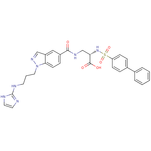 Chemical structure of BindingDB Monomer ID 50083805