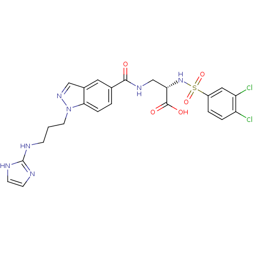 Chemical structure of BindingDB Monomer ID 50083807