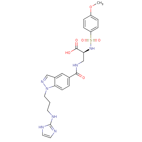 Chemical structure of BindingDB Monomer ID 50083809