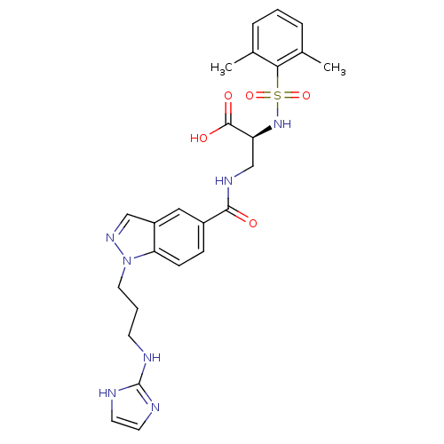 Chemical structure of BindingDB Monomer ID 50083810