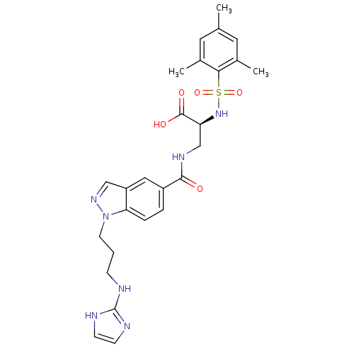 Chemical structure of BindingDB Monomer ID 50083811