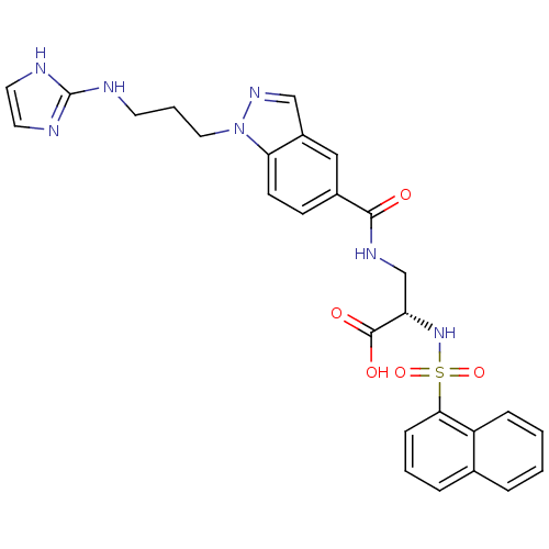 Chemical structure of BindingDB Monomer ID 50083812