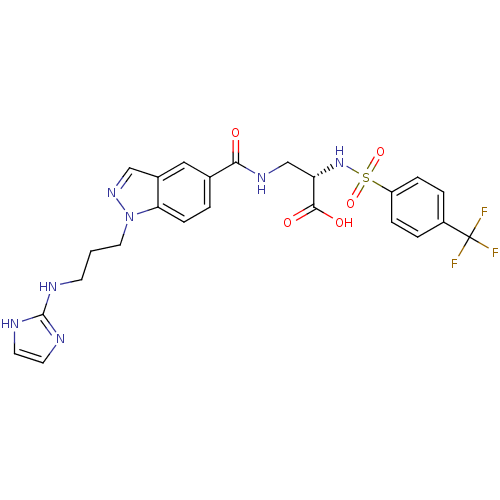 Chemical structure of BindingDB Monomer ID 50083816