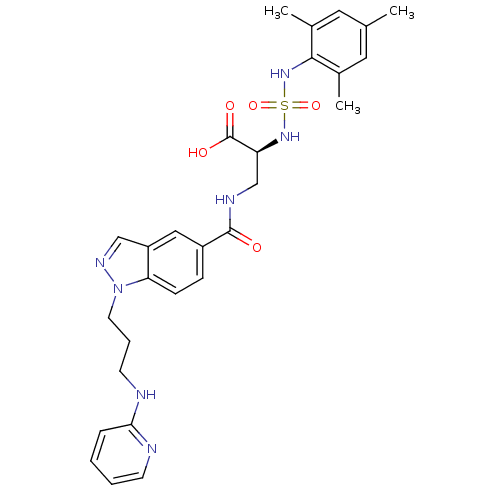 Chemical structure of BindingDB Monomer ID 50083829