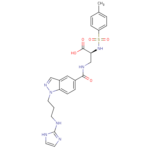 Chemical structure of BindingDB Monomer ID 50083833