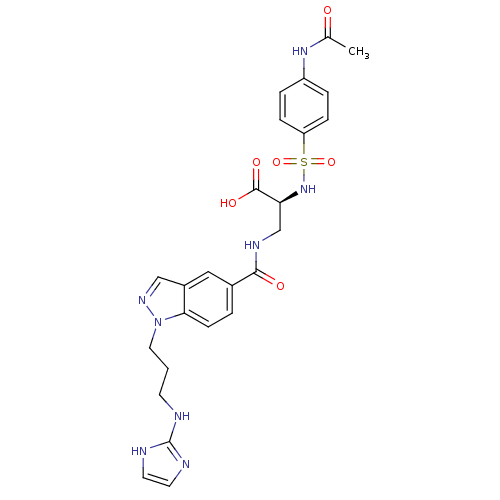 Chemical structure of BindingDB Monomer ID 50083834